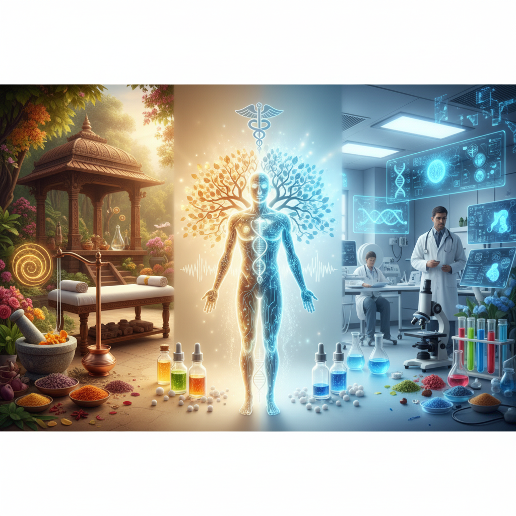 Fusion of Ayurveda and Modern Medicine